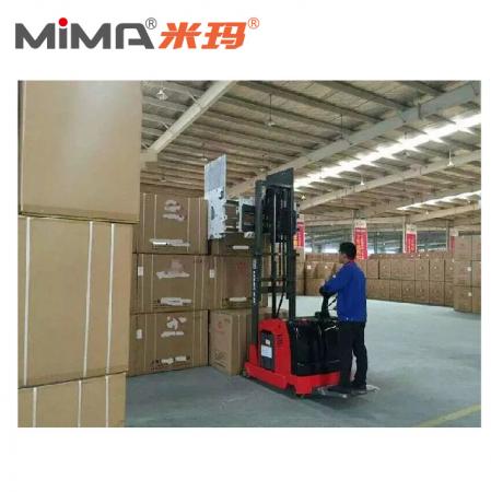 Home appliance packing clamp stacker