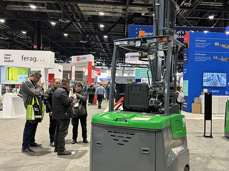 Forkvance Forklifts Kicks Off PROMAT 2023 with a Successful First Day