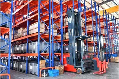 Forkvance Man-up Turret Truck MCC16 Forklift Truck  ---- Minimal Space , Creates Maximal Value!